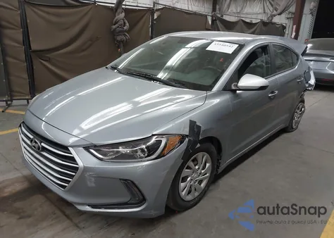 2017 Hyundai Elantra Se из США, поврежденный, VIN 5NPD74LF8HH126951